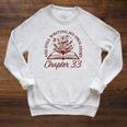 Chapter 33 Book Readers Flower Lovers 33rd Birthday Girls Raglan Sleeve Sweatshirt Heather Mustard Chapter 33 Book Readers Flower Lovers 33rd Birthday Girls Raglan Sleeve Sweatshirt Heather Mustard