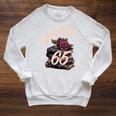 Chapter 65 65th Birthday Women Book Lovers Its My Birthday Raglan Sleeve Sweatshirt Heather Mustard