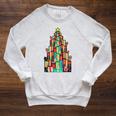 Christmas Book Tree Holiday Loves Reading Bookworm Raglan Sleeve Sweatshirt Heather Mustard Christmas Book Tree Holiday Loves Reading Bookworm Raglan Sleeve Sweatshirt Heather Mustard