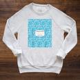 Classic Sky Blue Composition Book School Book Teachers Raglan Sleeve Sweatshirt Heather Mustard Classic Sky Blue Composition Book School Book Teachers Raglan Sleeve Sweatshirt Heather Mustard