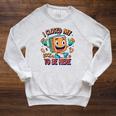 I Closed My Book To Be Here Funny Closed My Book To Be Here Raglan Sleeve Sweatshirt Heather Mustard