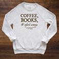 Coffee Books & Oxford Commas Funny Grammar Nerd Gift Raglan Sleeve Sweatshirt Heather Mustard Coffee Books & Oxford Commas Funny Grammar Nerd Gift Raglan Sleeve Sweatshirt Heather Mustard