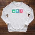 Coffee Books And Boston Terrier Dog Raglan Sleeve Sweatshirt Heather Mustard