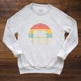 Coffee Books And Rain Reading Book Lover Retro Raglan Sleeve Sweatshirt Heather Mustard