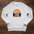 Color Our World Summer Reading 2025 Cute Book Wildflowers Raglan Sleeve Sweatshirt Heather Mustard Color Our World Summer Reading 2025 Cute Book Wildflowers Raglan Sleeve Sweatshirt Heather Mustard