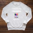 Coloring For Adults s I Love Coloring Books Relaxing Raglan Sleeve Sweatshirt Heather Mustard