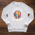 Coloring Book Lover Childrens Book Drawing Coloring Color Raglan Sleeve Sweatshirt Heather Mustard
