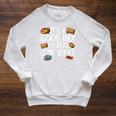 Comic Book Reading Collector Nerd Fan Anime Book Raglan Sleeve Sweatshirt Heather Mustard