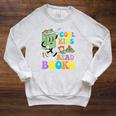 Cool Kids Read Books Teacher Bookworm Librarian Book Lover Raglan Sleeve Sweatshirt Heather Mustard