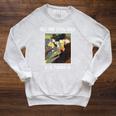 All The Cool Kids Are Reading Book Lovers Book Nerds Raglan Sleeve Sweatshirt Heather Mustard
