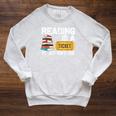 Cool Reading For Men Women Read Books Library Book Lovers Raglan Sleeve Sweatshirt Heather Mustard