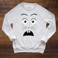 Creepy Carrots Halloween Book Character Costume Raglan Sleeve Sweatshirt Heather Mustard Creepy Carrots Halloween Book Character Costume Raglan Sleeve Sweatshirt Heather Mustard