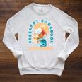 Crockpot Cookbook Baking Cooking Lovers Chef Cook Bakers Raglan Sleeve Sweatshirt Heather Mustard
