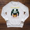 Cthulhu Necronomicon Fun With Books Cosmic Horror Cthulhu Raglan Sleeve Sweatshirt Heather Mustard