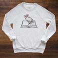Cute Forest Animal Owl Reading Books Literature Raglan Sleeve Sweatshirt Heather Mustard Cute Forest Animal Owl Reading Books Literature Raglan Sleeve Sweatshirt Heather Mustard