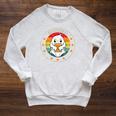Cute Ghost Book Reading Halloween Teacher Top Puns For Men Women Kids Raglan Sleeve Sweatshirt Heather Mustard