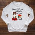Cute Happiness Is Sheltie And Books Sheltie Mom Raglan Sleeve Sweatshirt Heather Mustard Cute Happiness Is Sheltie And Books Sheltie Mom Raglan Sleeve Sweatshirt Heather Mustard