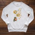 Cute Reading Cat With Kitten Dandelion Flowers Book Lover Raglan Sleeve Sweatshirt Heather Mustard Cute Reading Cat With Kitten Dandelion Flowers Book Lover Raglan Sleeve Sweatshirt Heather Mustard