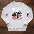 Dark Romance Booktok In Love With The Book Villain Raglan Sleeve Sweatshirt Heather Mustard