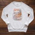 Dark Romance Booktok Spicy Book Club Raglan Sleeve Sweatshirt Heather Mustard