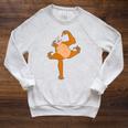Disney The Jungle Book King Louie Raglan Sleeve Sweatshirt Heather Mustard Disney The Jungle Book King Louie Raglan Sleeve Sweatshirt Heather Mustard
