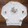 Disney The Jungle Book Tropical Group Poster Raglan Sleeve Sweatshirt Heather Mustard