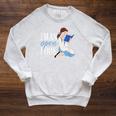 Disney Princess Belle I'm An Open Book Raglan Sleeve Sweatshirt Heather Mustard