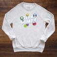 DOAWK Colorful Team Wimpy Sticker Collage Book Series Raglan Sleeve Sweatshirt Heather Mustard DOAWK Colorful Team Wimpy Sticker Collage Book Series Raglan Sleeve Sweatshirt Heather Mustard