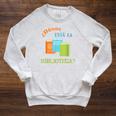 Donde Esta La Biblioteca Library Book Reader T Shirt Raglan Sleeve Sweatshirt Heather Mustard Donde Esta La Biblioteca Library Book Reader T Shirt Raglan Sleeve Sweatshirt Heather Mustard