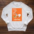Dr Seuss Green Eggs And Ham Book Cover Raglan Sleeve Sweatshirt Heather Mustard Dr Seuss Green Eggs And Ham Book Cover Raglan Sleeve Sweatshirt Heather Mustard