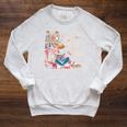 In My Dream World Books Are Free Chocolate Is Healthy Raglan Sleeve Sweatshirt Heather Mustard