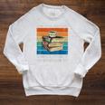 Drink Coffee Read Books Dismantle Systems Of Oppression Raglan Sleeve Sweatshirt Heather Mustard