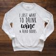 Drink Wine And Read Books Bookish Book Lover Raglan Sleeve Sweatshirt Heather Mustard Drink Wine And Read Books Bookish Book Lover Raglan Sleeve Sweatshirt Heather Mustard