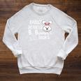 Easily Distracted By Bunnies And Books Raglan Sleeve Sweatshirt Heather Mustard