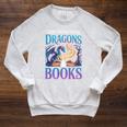 Easily Distracted By Dragons Fantasy Book Reading Raglan Sleeve Sweatshirt Heather Mustard Easily Distracted By Dragons Fantasy Book Reading Raglan Sleeve Sweatshirt Heather Mustard