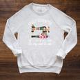 Easily Distracted By Sewing And Books Quilters Raglan Sleeve Sweatshirt Heather Mustard