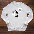 Edgar Allen Poe Raven Book Nerd Poet Literature Raglan Sleeve Sweatshirt Heather Mustard