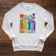 Equality Books Wildflower Rainbow LGBT Lesbian Gay Pride Raglan Sleeve Sweatshirt Heather Mustard Equality Books Wildflower Rainbow LGBT Lesbian Gay Pride Raglan Sleeve Sweatshirt Heather Mustard