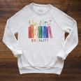 Equality Flower Books Equal Rights Social Justice Feminist Raglan Sleeve Sweatshirt Heather Mustard Equality Flower Books Equal Rights Social Justice Feminist Raglan Sleeve Sweatshirt Heather Mustard