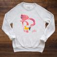 Eric Carle 10 Little Rubber Ducks Flamingo Children's Book Raglan Sleeve Sweatshirt Heather Mustard Eric Carle 10 Little Rubber Ducks Flamingo Children's Book Raglan Sleeve Sweatshirt Heather Mustard