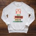 Everyday Should Be Library Day Cute Owl Reading Books Lover Raglan Sleeve Sweatshirt Heather Mustard