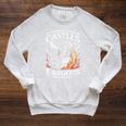 Fantasy Books Lover Bookish Fun Tee Book Club Dragon Reader Raglan Sleeve Sweatshirt Heather Mustard