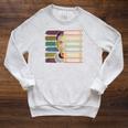 Feminist Ruth Bader Ginsburg RBG Quote Girl With Book Women Raglan Sleeve Sweatshirt Heather Mustard