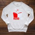 Freadom I Read Banned Books Banned Books Week Librarian Raglan Sleeve Sweatshirt Heather Mustard Freadom I Read Banned Books Banned Books Week Librarian Raglan Sleeve Sweatshirt Heather Mustard