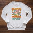 Fun Reading Is My Favorite Sport Book Lover Raglan Sleeve Sweatshirt Heather Mustard