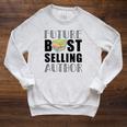 Future Best Selling Author Book Worm Writer Raglan Sleeve Sweatshirt Heather Mustard Future Best Selling Author Book Worm Writer Raglan Sleeve Sweatshirt Heather Mustard