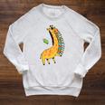 Giraffe Books Raglan Sleeve Sweatshirt Heather Mustard