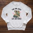This Girl Loves Cats And Books Cat Watercolor Raglan Sleeve Sweatshirt Heather Mustard This Girl Loves Cats And Books Cat Watercolor Raglan Sleeve Sweatshirt Heather Mustard