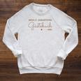 Girls 17th Birthday 17 Years Party Guest Book Raglan Sleeve Sweatshirt Heather Mustard