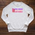 The Good Guys Don't Ban Books Reading Raglan Sleeve Sweatshirt Heather Mustard The Good Guys Don't Ban Books Reading Raglan Sleeve Sweatshirt Heather Mustard
